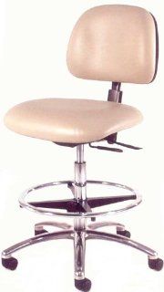 Intensa 833 Ergonomic Laboratory Chair Aluminum Foot Rest