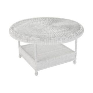Forever Patio Rockport 36 in. Round Glass Top Chat Table   Patio Tables