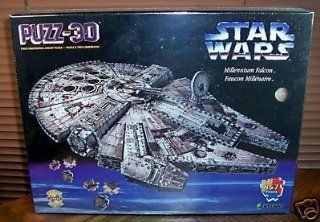 Puzz 3D Star Wars Millennium Falcon (857 Pieces) Toys & Games