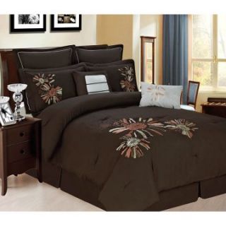 Luxury Home Park Avenue 8 Piece Comforter Set   Bedding Sets