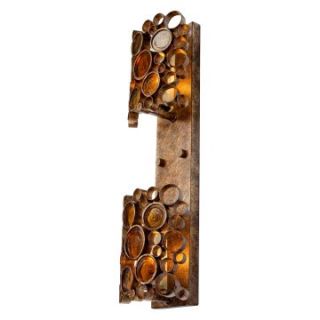 Varaluz Recycled Fascination Halogen Vertical Wall Sconce 193K02   7.5W in.   Wall Lighting