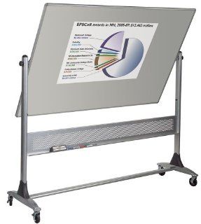 PLATINUM REVERSIBLE 4'X8' (DuraRite both sides)  Easel Style Dry Erase Boards 