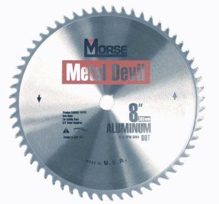 MK Morse CSM860AC Metal Devil 8" Aluminum Cutting Circular Saw Blade    