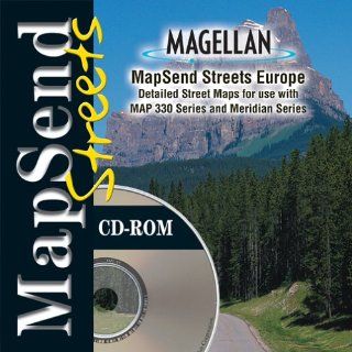 Magellan MapSend Streets (Europe) GPS & Navigation