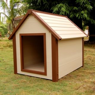ecoConcepts Canine Cottage Hi R Insulated Dog House   Dog Houses