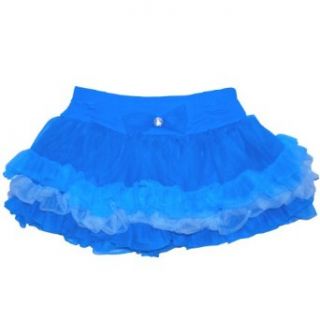 Beautees Girls 4 6X Turquoise Panel Tutu Skirt (6, Turquoise) Clothing