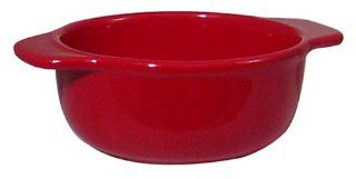 Chantal 2 1/2 Cup Soup Bowl, Glossy Red. Kitchen & Dining