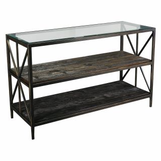Hammary Crossnore Rectangular Console table   Console Tables