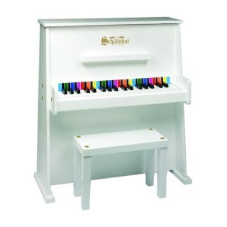 Schoenhut 37 Key White Day Care Durable Piano   Kids Musical Instruments