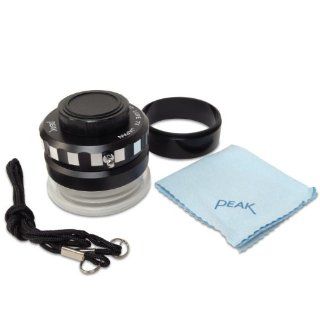 PEAK TS1990 07 Anastigmatic Measuring Loupe with Neck Strap, 7X Magnification, 0.864" Lens Diameter, 1.61" Field View Science Lab Equipment