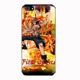 KroomCase One Piece Fire Fist Portgas D Ace Case Cover for iPhone 5 Cell Phones & Accessories