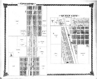 Greentop, Queen City, Schuyler County 1878, Missouri, 1878 Fine Art Reproduction   Prints
