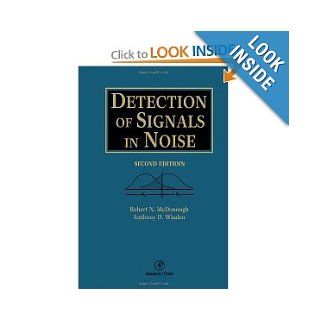 Detection of signals in noise Anthony D. Whalen Books