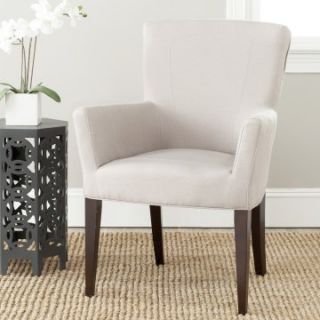 Safavieh Dale Arm Chair   Taupe   Accent Chairs