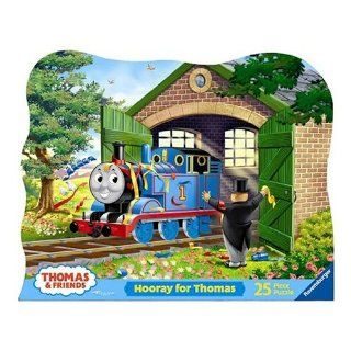 Ravensburger Thomas and Friends Hooray For Thomas Contour Frame 25 Piece Jigsaw Puzzle Toys & Games