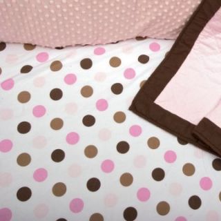 Kids Line Mod Lady Bug Fitted Sheet   Crib Sheets