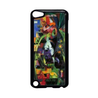 Rikki KnightTM Franz Marc Art Abstract with Cattle Design iPod Touch Black 5th Generation Hard Shell Case Computers & Accessories
