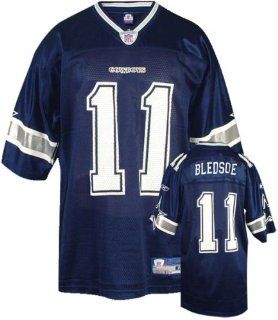Drew Bledsoe Reebok NFL Navy Replica Dallas Cowboys Jersey  Athletic Jerseys  Sports & Outdoors