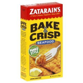 Zatarain's Bake & Crisp Seafood, 8 ounces (Pack of12)  Gourmet Seasoned Coatings  Grocery & Gourmet Food