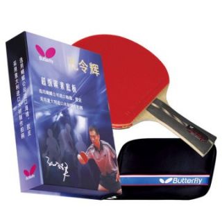 Butterfly Kong Linghui Flared Handle Racket   Table Tennis Paddles