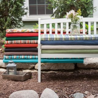Coral Coast 55 x 18 Outdoor Cushion for Benches and Porch Swings   Frames & Accessories