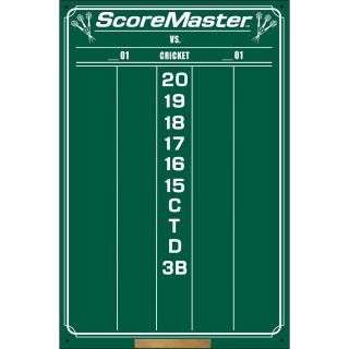 Cricket Darts Scoremaster Deluxe   Extended   Bristle Dart Boards