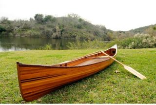 Old Modern Handicraft 16 ft. Real Canoe   Canoes