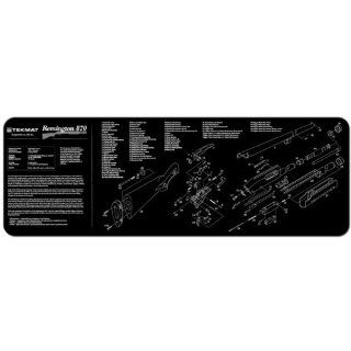 TekMat 12 Inch X 36 Inch Long Gun Cleaning Mat with Remington 870 Imprint, Black  Hunting Cleaning And Maintenance Products  Sports & Outdoors