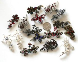 Asraistyle's Vintage Style Brooches Wholesale Lot   12 Pcs Clothing