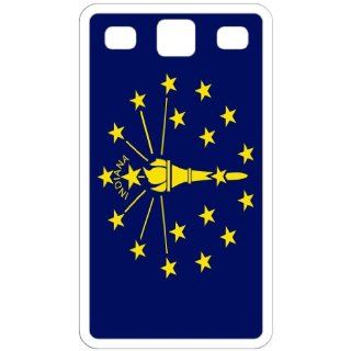Indiana IN State Flag White Samsung Galaxy S3   i9300 Cell Phone Case   Cover Cell Phones & Accessories