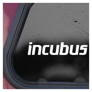 Incubus White Sticker Decal Rock Band Wall Laptop Die cut White Sticker Decal   Decorative Wall Appliques