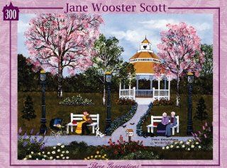 Jane Wooster Scott "Three Generations" 300 Piece Puzzle Toys & Games