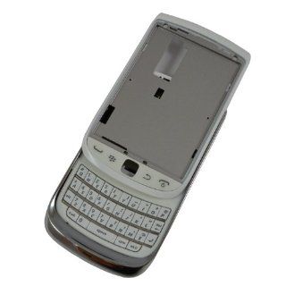 Original Replacement Full Housing Case Cover Door Case Frame Fascia Plate For Blackberry Torch 9810 White Cell Phones & Accessories