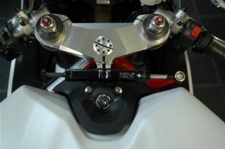 Ducati 848 Evo 10 12 Toby Racing Steering Damper & Complete Mounting Kit Automotive