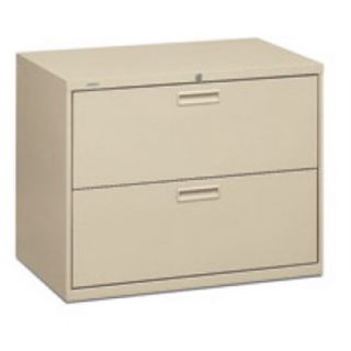 HON 500 Series 36 inch Wide 2 Drawer Lateral Filing Cabinet   File Cabinets