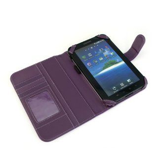 GTMax Purple Executive Durable Texture Leather Protector Cover Wallet Case for Samsung Galaxy Tab SCH I800 / P1000 / SGH T849 / SPH P100 / SCH I987 Computers & Accessories