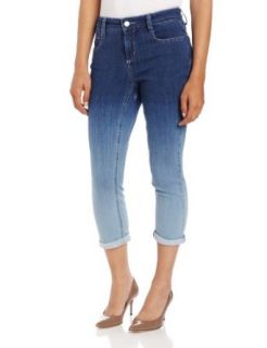 Jones New York Women's Petite Skinny Jean, Indigo Ombre, 4