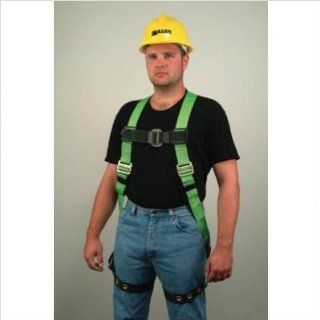Miller Non Stretch Harness W/ Back & Side D Rings & Tongue Buckle Leg Straps. Fall Arrest Safety Harnesses