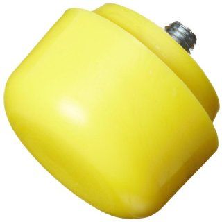 Nupla 15219 Extra Hard Face Dome QC Replaceable Tip for Impax Dead Blow and Quick Change Hammers, Yellow, 2" Diameter