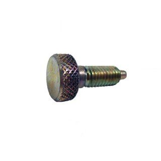 HRSP Series Steel Non Lock Out Type Hand Retractable Spring Plunger with Knurled Handle, without Patch, 1/2" 13 Thread Size, 0.875" Thread Length Metalworking Workholding