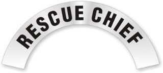 Rescue Chief Label, 6.875" x 3" Automotive