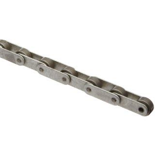 HKK ADC062R1A ANSI C2062H Single Strand Aqua Single Strand Heavy Series Roller Chain, Carrier Type, Double Pitch, Riveted, 1 1/2" Pitch, 0.875" Roller Diameter, 1/2" Roller Width, 10 Foot Length