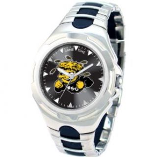 Game Time Victory   College (Wichita State Shockers Black)  Casual Watches  Clothing