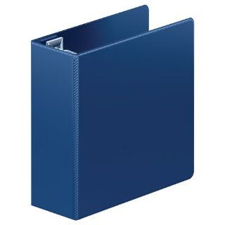 Wilson Jones Ultra Duty D Ring Binder with Extra Durable Hinge, 4 Inch, Navy (W876 54 295)  Office D Ring And Heavy Duty Binders 