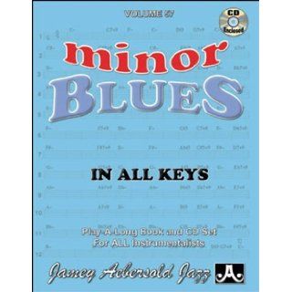 Vol. 57, Minor Blues In All 12 Keys (Book & CD Set) (Play a Long) [Paperback] [1999] (Author) Jamey Aebersold Books