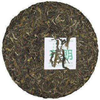 Early Spring Aged Raw Pu'erh Pu Erh Tea Cake Bulang Material 357g  Grocery Tea Sampler  Grocery & Gourmet Food