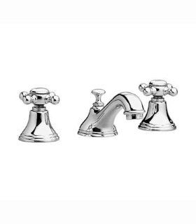 Jado 853/998/144 Colonial Widespread Lavatory Faucet, Cross Handles, Brushed Nickel   Touch On Bathroom Sink Faucets  