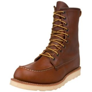 Red Wing Motorcycle Men's 8" Classic Moc Boot Shoes