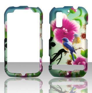 2D Twin Birds Motorola Electrify, Photon 4G MB855 Case Cover Phone Snap on Cover Case Faceplates Cell Phones & Accessories
