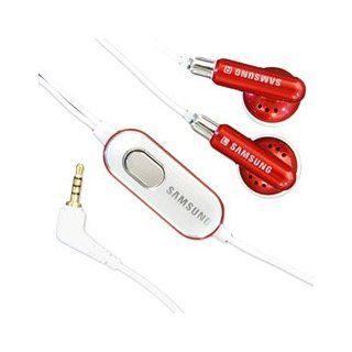 Samsung Original Oem Stereo 2.5Mm Red Handsfree Headset For Sph A880, Sch U620, Sch U540, Sph M500, Sch A950, Sch A870, Sch A930, Sph A920, Sph A940, Sch A970, Sph A900 Blade, A900M, Sch A990, Sch U740 Cell Phones & Accessories